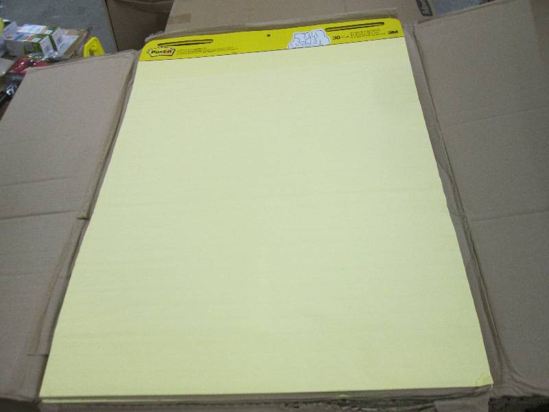lot 225 image: Post-it Easel Pads Self-Stick Easel...