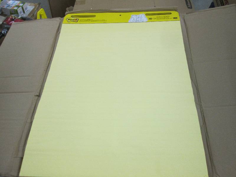 lot 231 image: Post-it Easel Pads Self-Stick Easel...