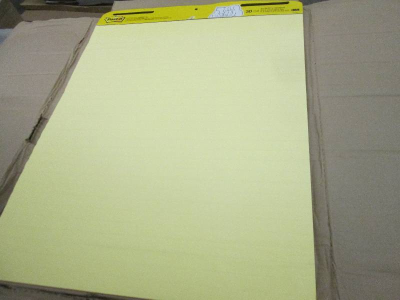 lot 240 image: Post-it Easel Pads Self-Stick Easel...