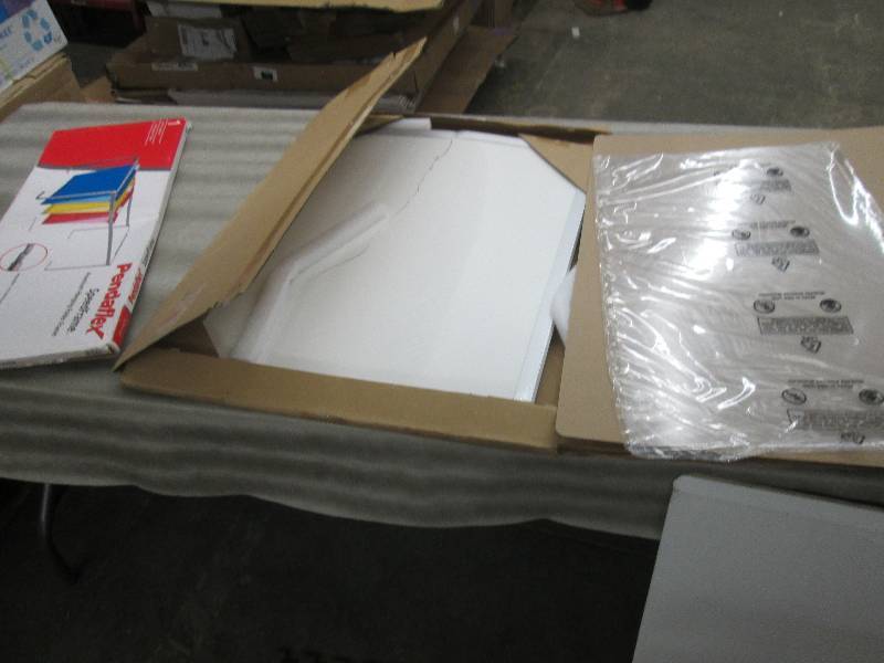 lot 241 image: 27 inch Screen Cover, Damaged Whitw...