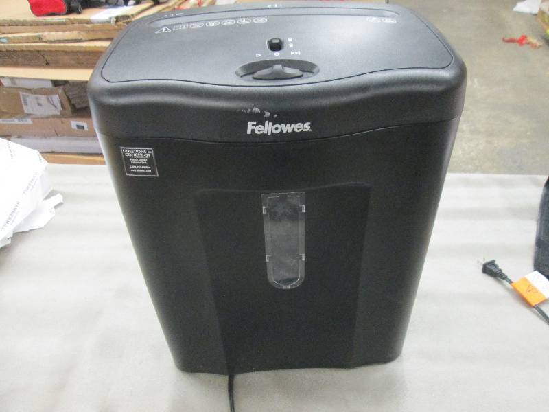 lot 248 image: Fellowes Powershred W11C Cross-Cut ...