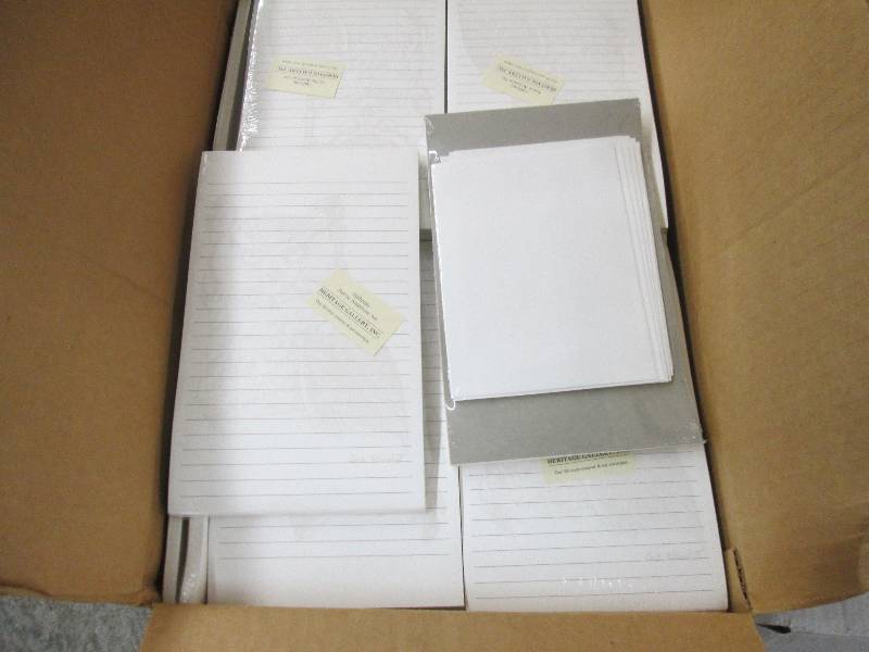lot 312 image: Case of 100 Pkgs of 50 Heritage Gal...