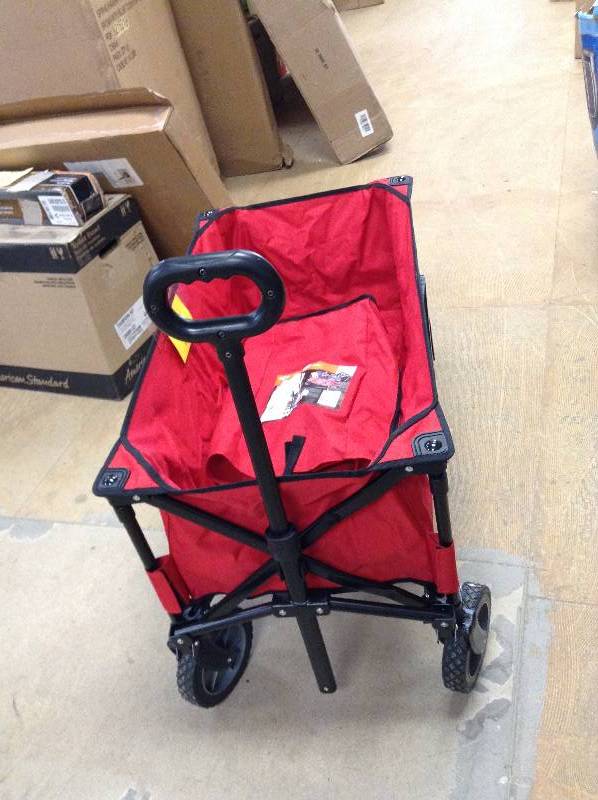 lot 6 image: Ozark Trail Folding Wagon