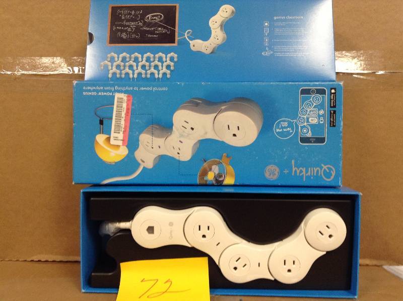 lot 72 image: Quirky Pivot Power Genius  to power the smart home