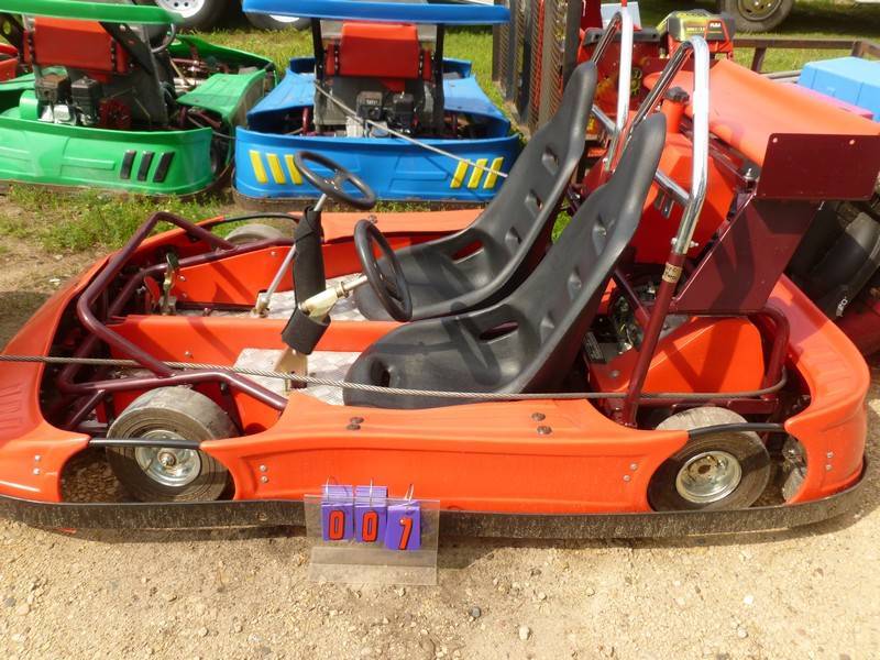 lot 7 image: SnS Auctions # 273 Riding Lawn Mowers & Go karts.