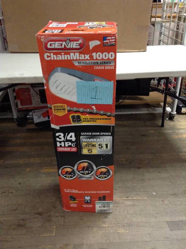 Genie ChainMax 1000 34 HPc Garage Door Opener