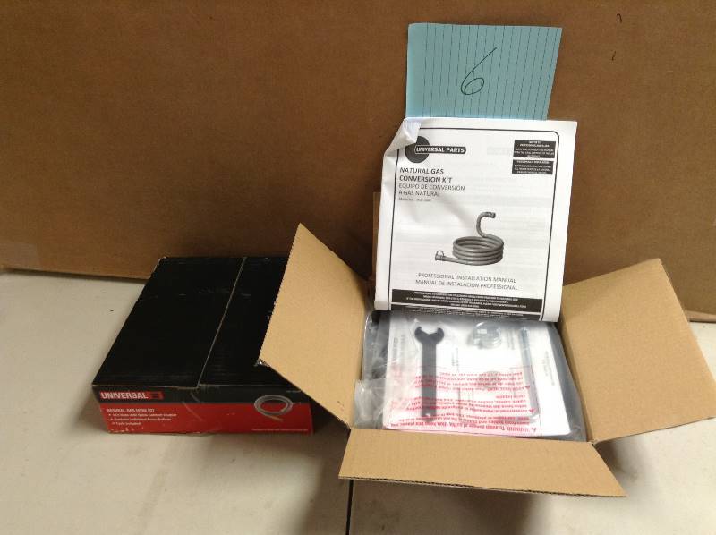 Lot of 2 Universal Natural Gas Hose Kit