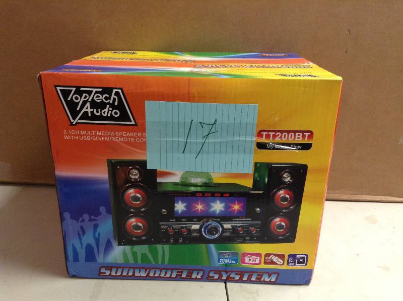 Top Tech Audio Subwoofer System