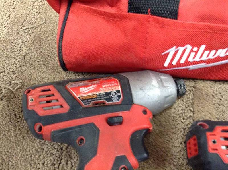 Milwaukee M12 Drill driver and Impact Drill - Toools Only