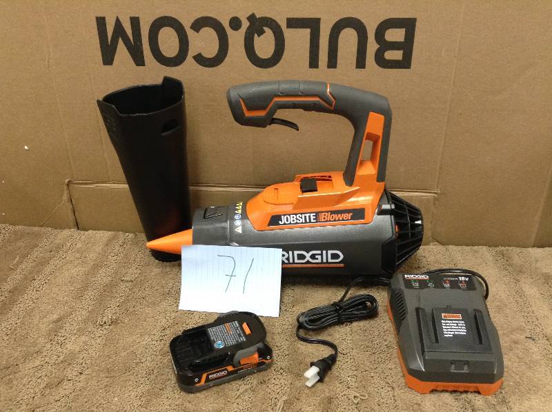 Ridgid 18V Jobsite Blower Kit