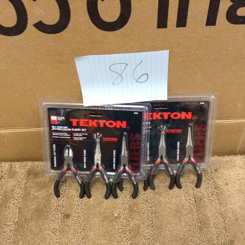Lot of 2 new presicion pliers