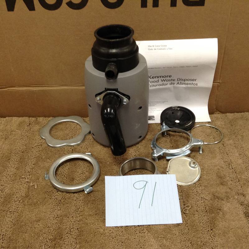 Kenmore 12 HP Waste Dispenser 2600 RPM
