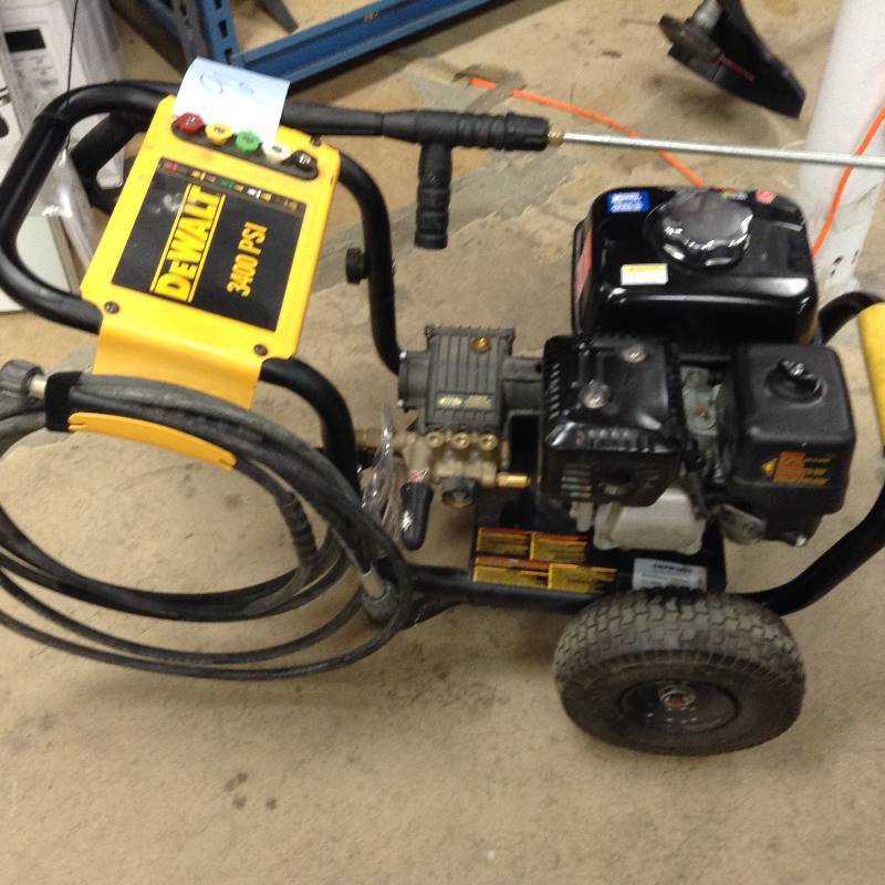 Dewalt 3400 PSI Preassure Washer model DXPW3425 needs air filter in good working condition