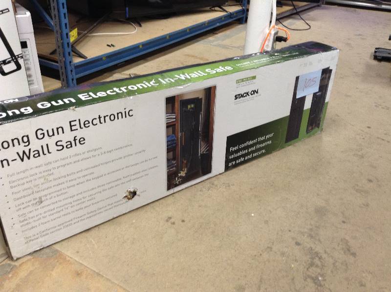 Long Gun Electronic in Wall Safe