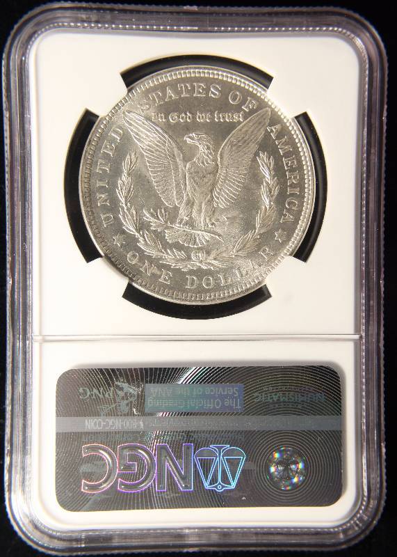 1921 MORGAN SILVER DOLLAR MS64 NGC