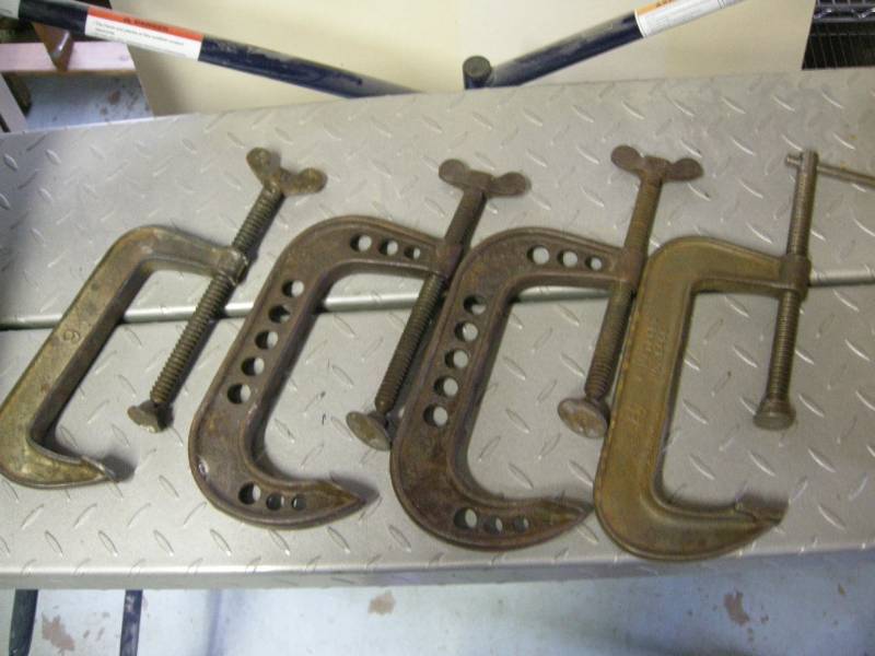 lot 26 image: Large C-Clamps