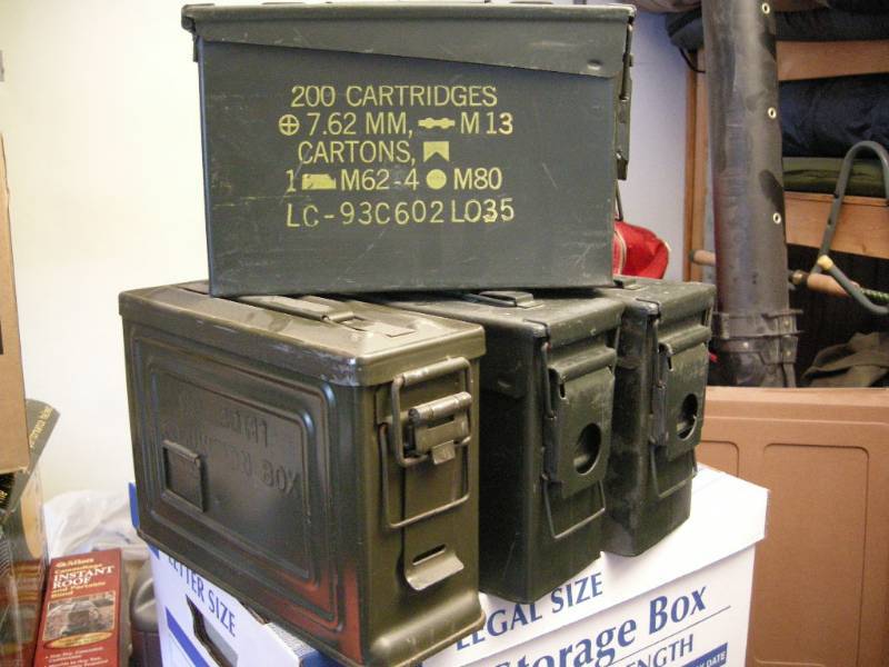lot 52 image: 4 Ammo Boxes