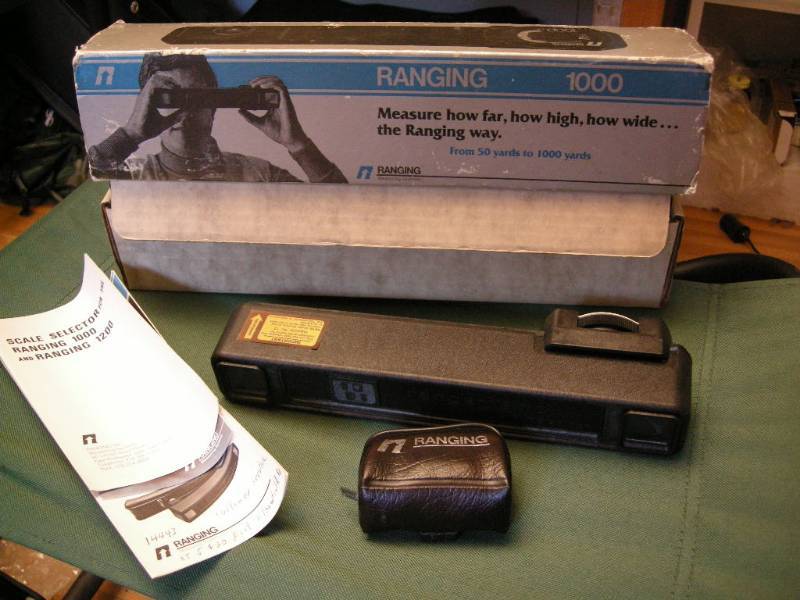 lot 75 image: Ranging 1000 Range Finder