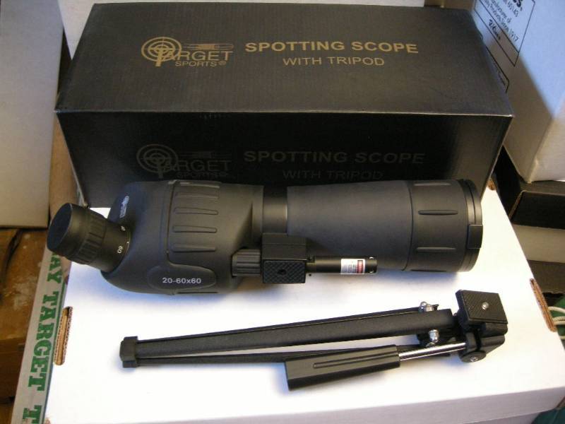lot 76 image: Target Sports Spotting Scope with Tripod