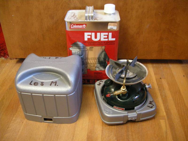 lot 84 image: Coleman Stove and Fuel