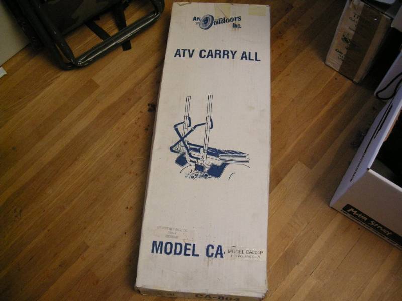 lot 87 image: ATV Carry All Rack