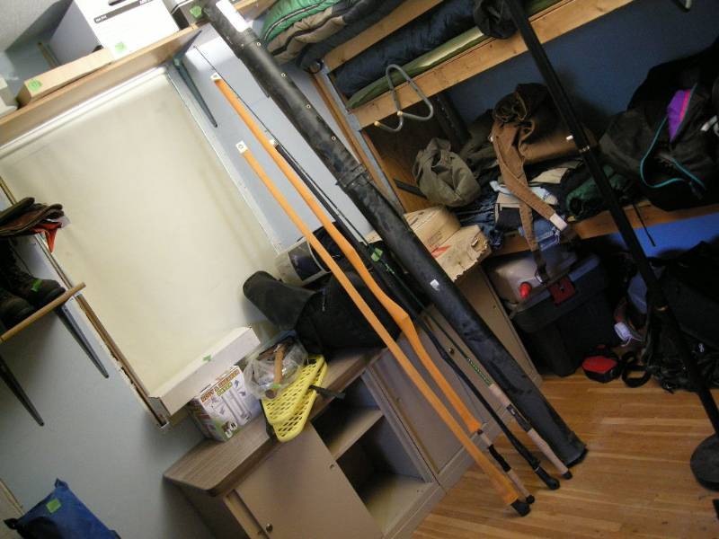 lot 107 image: Plano Rod Case and 4 Rods