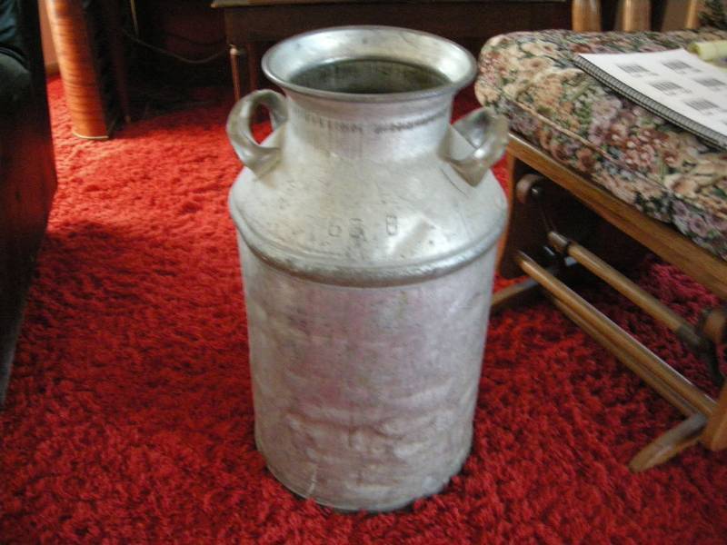 lot 145 image: Antique Cream Can