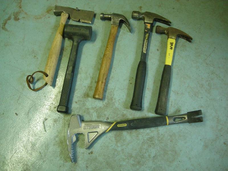 lot 198 image: Group Hammers