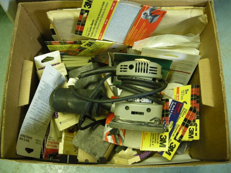 lot 202 image: Porter Cable Finish Sander
