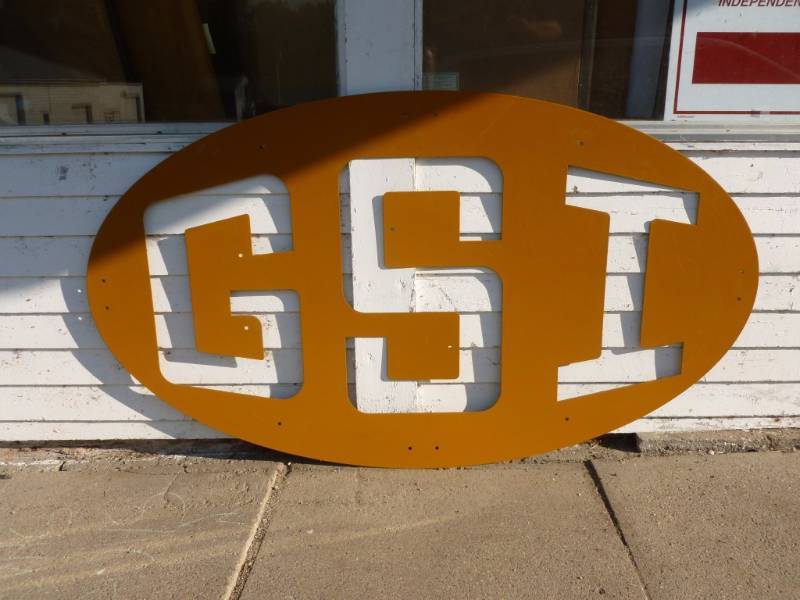 lot 4 image: Metal Sign