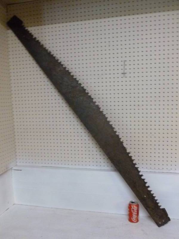 lot 29 image: Vintage Two Man Saw Blade