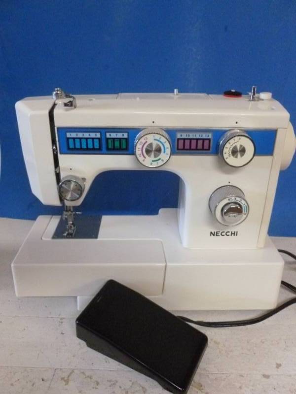 lot 44 image: Necchi Sewing Machine