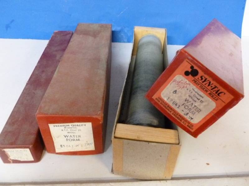 lot 55 image: Vintage Printing Press Ink Rollers