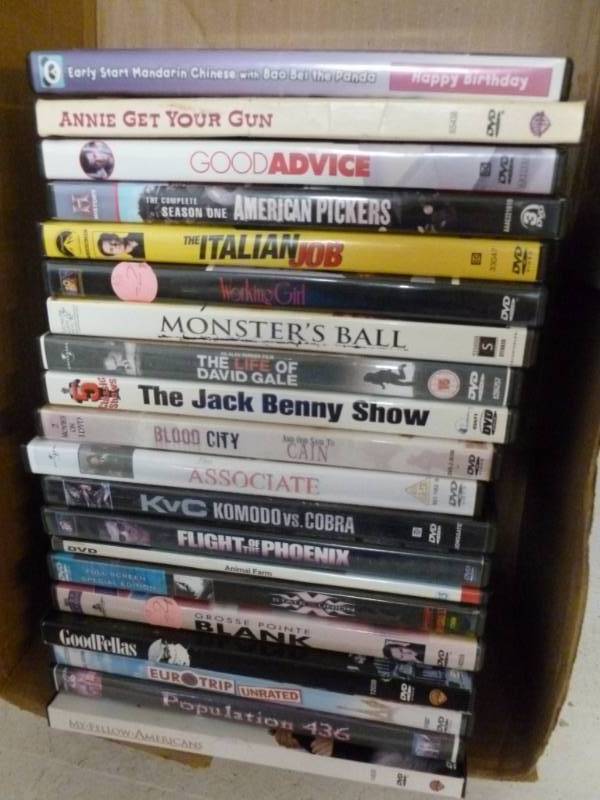 lot 92 image: DVD Movies