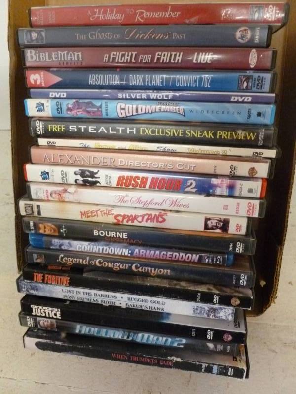 lot 96 image: DVD Movies