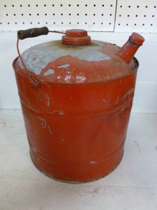 lot 106 image: Vintage Gas Can