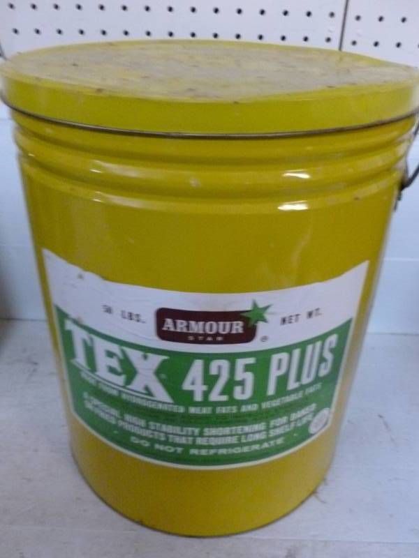 lot 107 image: Vintage Metal Container