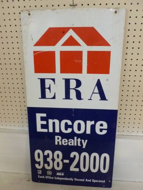 lot 111 image: Metal Sign