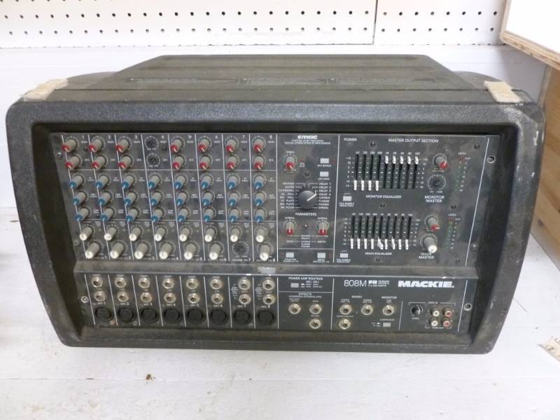 lot 127 image: Mackie Electronic Band Equipment