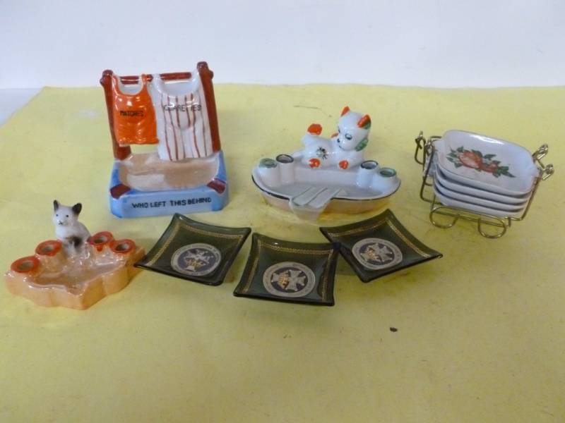 lot 144 image: Vintage Ashtrays