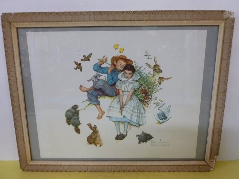 lot 159 image: Vintage Norman Rockwell