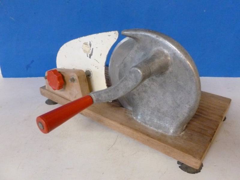 lot 310 image: Vintage Meat Slicer