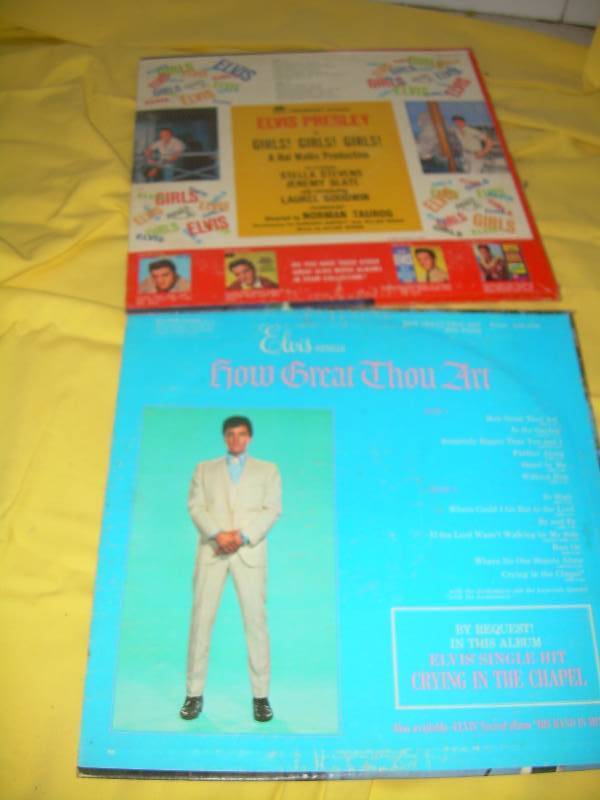 2 COLLECTIBLE ELVIS RECORDS