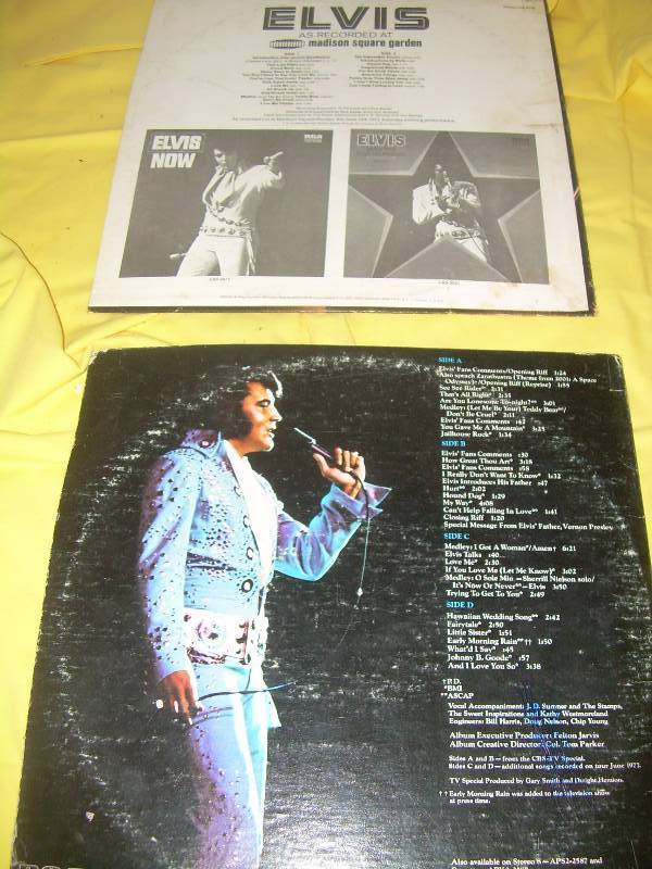 2 COLLECTIBLE ELVIS RECORDS