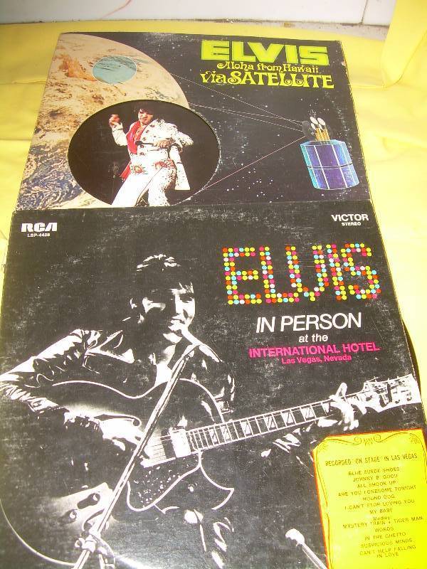 2 COLLECTIBLE ELVIS RECORDS