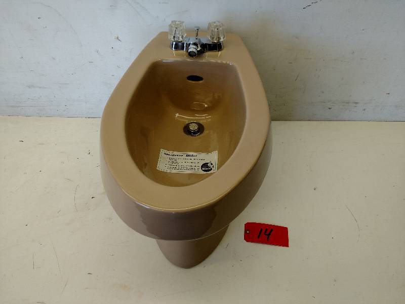Vintage Kohler Amaretto Bidet, NOS... July Consignments KBID