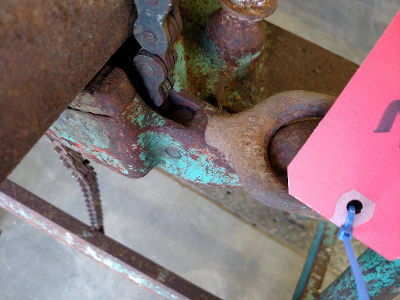 lot 32 image: Heavy Duty Steel Stand with Ridgid ...