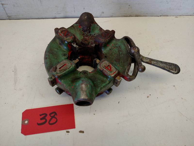 lot 38 image: Ridgid No. 504 Tap Head...