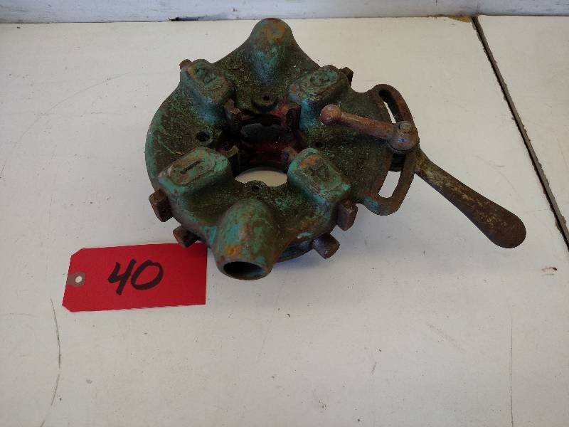 lot 40 image: Ridgid No. 504 Tap Head...
