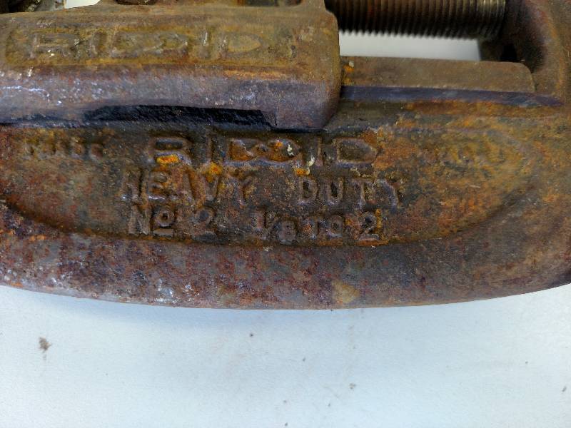 lot 45 image: Ridgid No. 2 Heavy Duty Pipe Cutter...